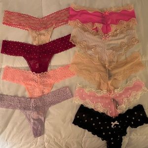 Victoria’s Secret Panties Lot of 9 New